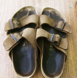 Birkenstock slide on